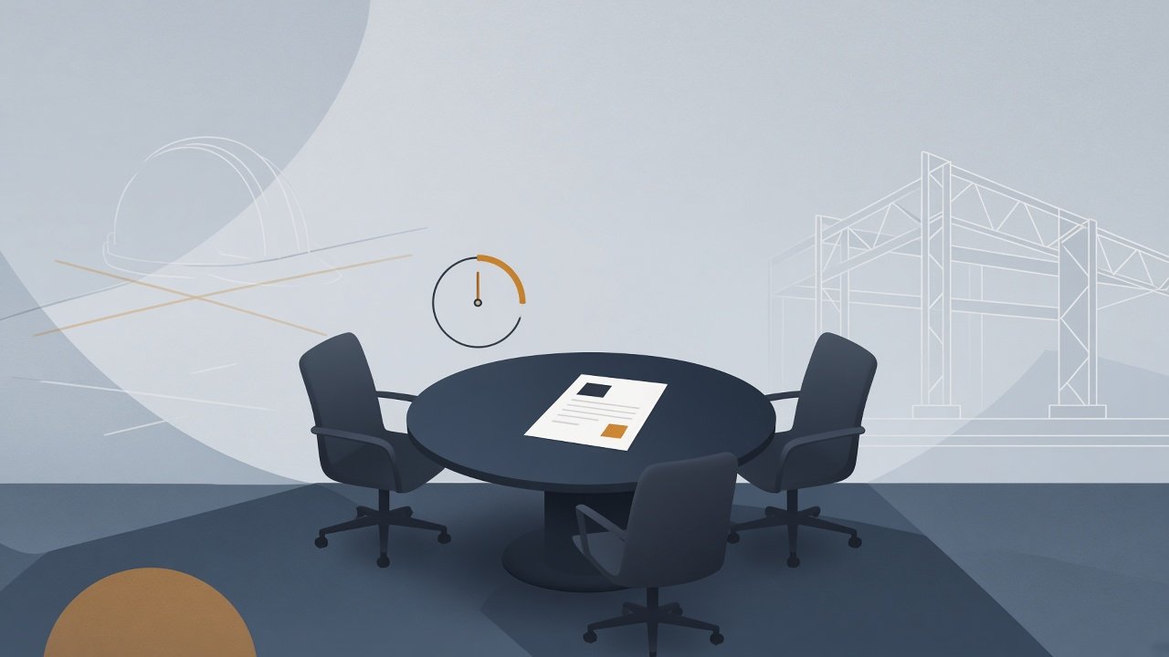 ISO management review for construction SMEs in about 90 minutes